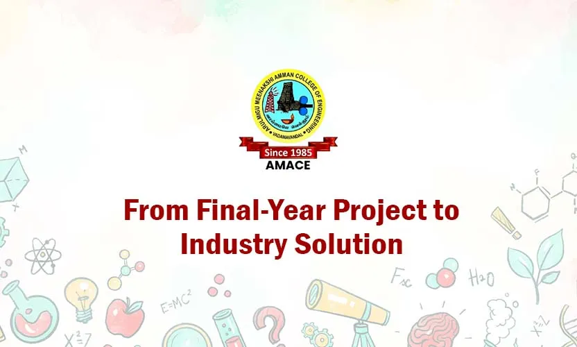 From Final Year Project to Industry Solution